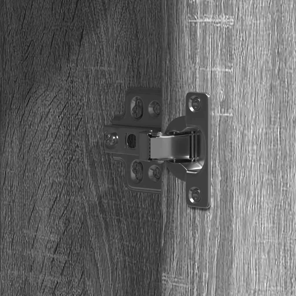 Τραπέζι περιποίησης Γκρι 102 x 33 x 135 εκ Επεξεργασμένο ξύλο - Pakobazaar