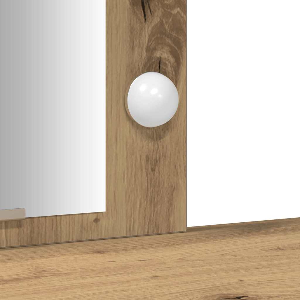 Τραπέζι περιποίησης Καφέ 102 x 33 x 135 εκ Επεξεργασμένο ξύλο - Pakobazaar