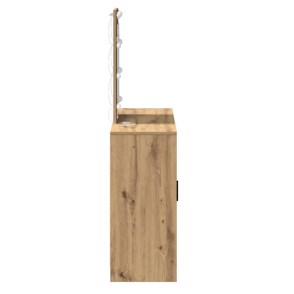 Τραπέζι περιποίησης Καφέ 102 x 33 x 135 εκ Επεξεργασμένο ξύλο - Pakobazaar