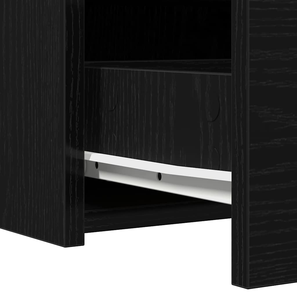 Τραπέζι περιποίησης Μαύρο 60 x 40 x 70 εκ. Επεξεργασμένο ξύλο - Pakobazaar