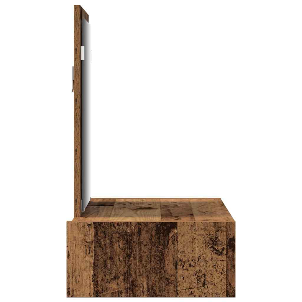 Τραπέζι περιποίησης Καφέ 60 x 40 x 70 εκ. Επεξεργασμένο ξύλο