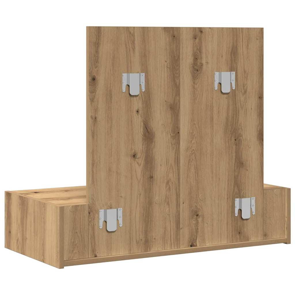 Τραπέζι περιποίησης Καφέ 83 x 40 x 70 εκ Επεξεργασμένο ξύλο