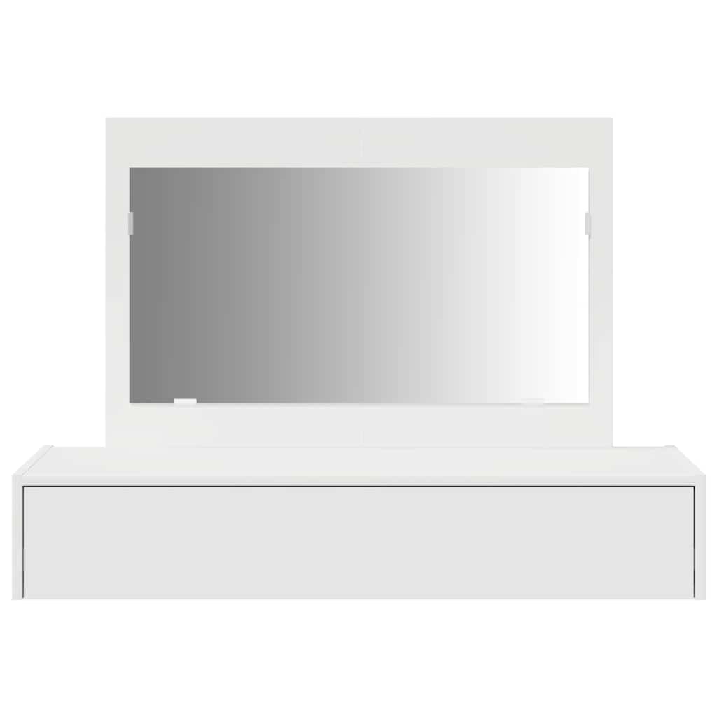 Τραπέζι περιποίησης Λευκό 100 x 40 x 70 εκ. Επεξεργασμένο ξύλο - Pakobazaar