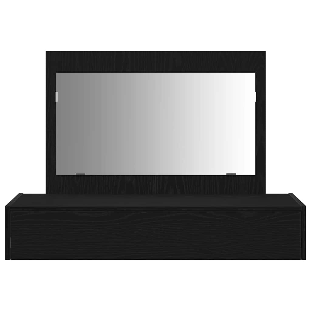 Τραπέζι περιποίησης Μαύρο 100 x 40 x 70 εκ. Επεξεργασμένο ξύλο