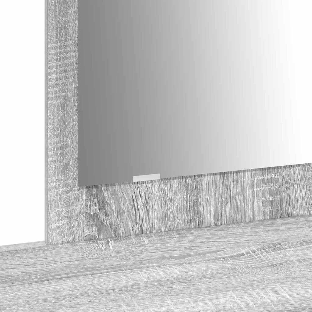 Τραπέζι περιποίησης Γκρι 100 x 40 x 70 εκ. Επεξεργασμένο ξύλο