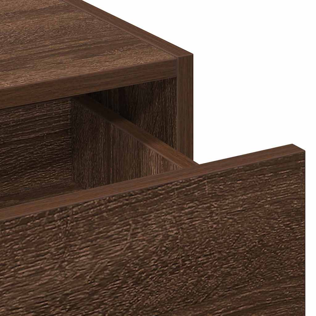 Τραπέζι περιποίησης Καφέ 100 x 40 x 70 εκ. Επεξεργασμένο ξύλο