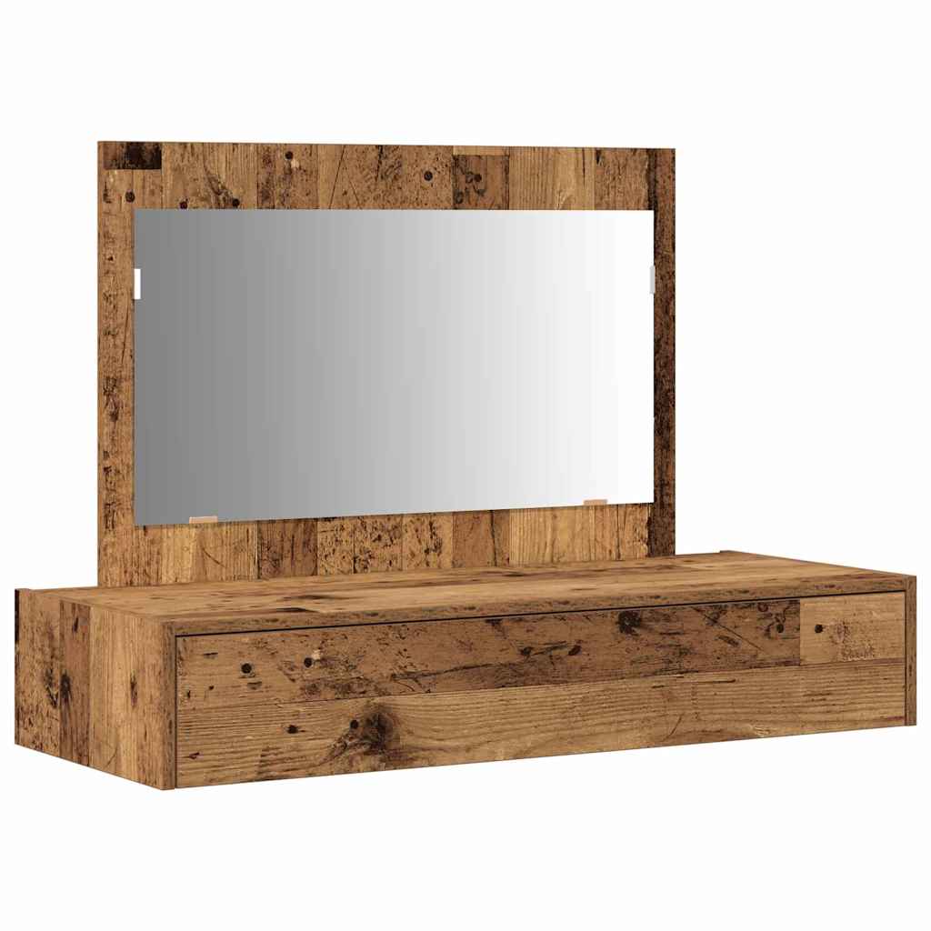 Τραπέζι περιποίησης Καφέ 100 x 40 x 70 εκ. Επεξεργασμένο ξύλο