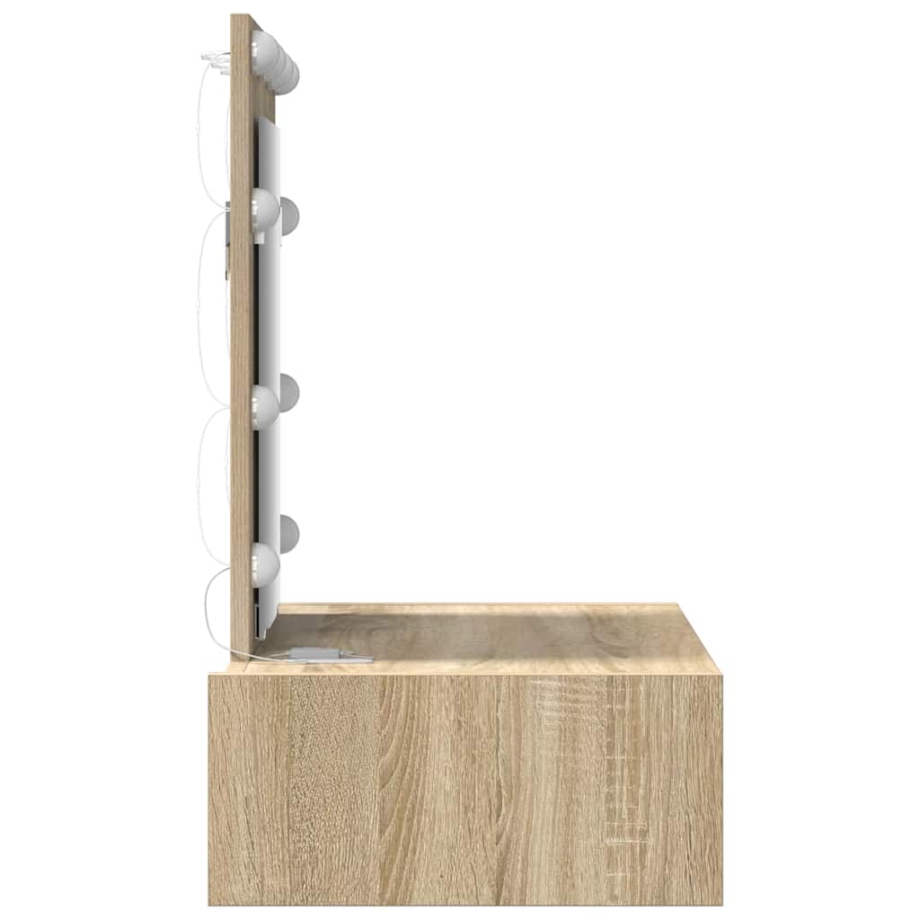 Τραπέζι περιποίησης Καφέ 60 x 40 x 70 εκ. Επεξεργασμένο ξύλο - Pakobazaar