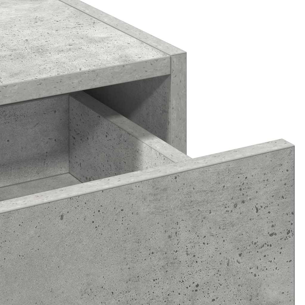 Τραπέζι περιποίησης Γκρι 60 x 40 x 70 εκ. Επεξεργασμένο ξύλο - Pakobazaar