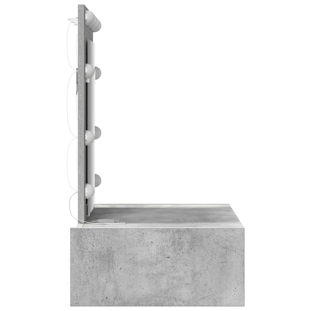 Τραπέζι περιποίησης Γκρι 60 x 40 x 70 εκ. Επεξεργασμένο ξύλο - Pakobazaar