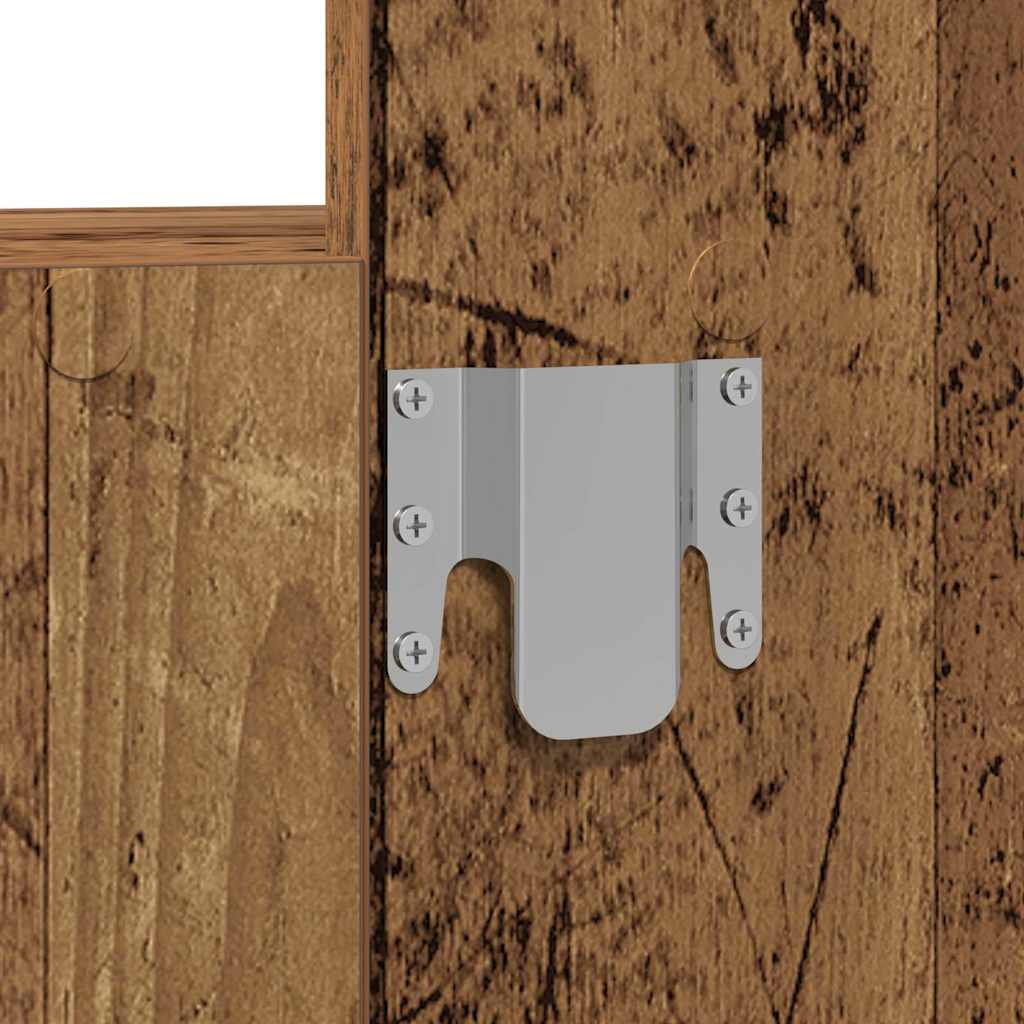 Τραπέζι περιποίησης Καφέ 60 x 40 x 70 εκ. Επεξεργασμένο ξύλο - Pakobazaar