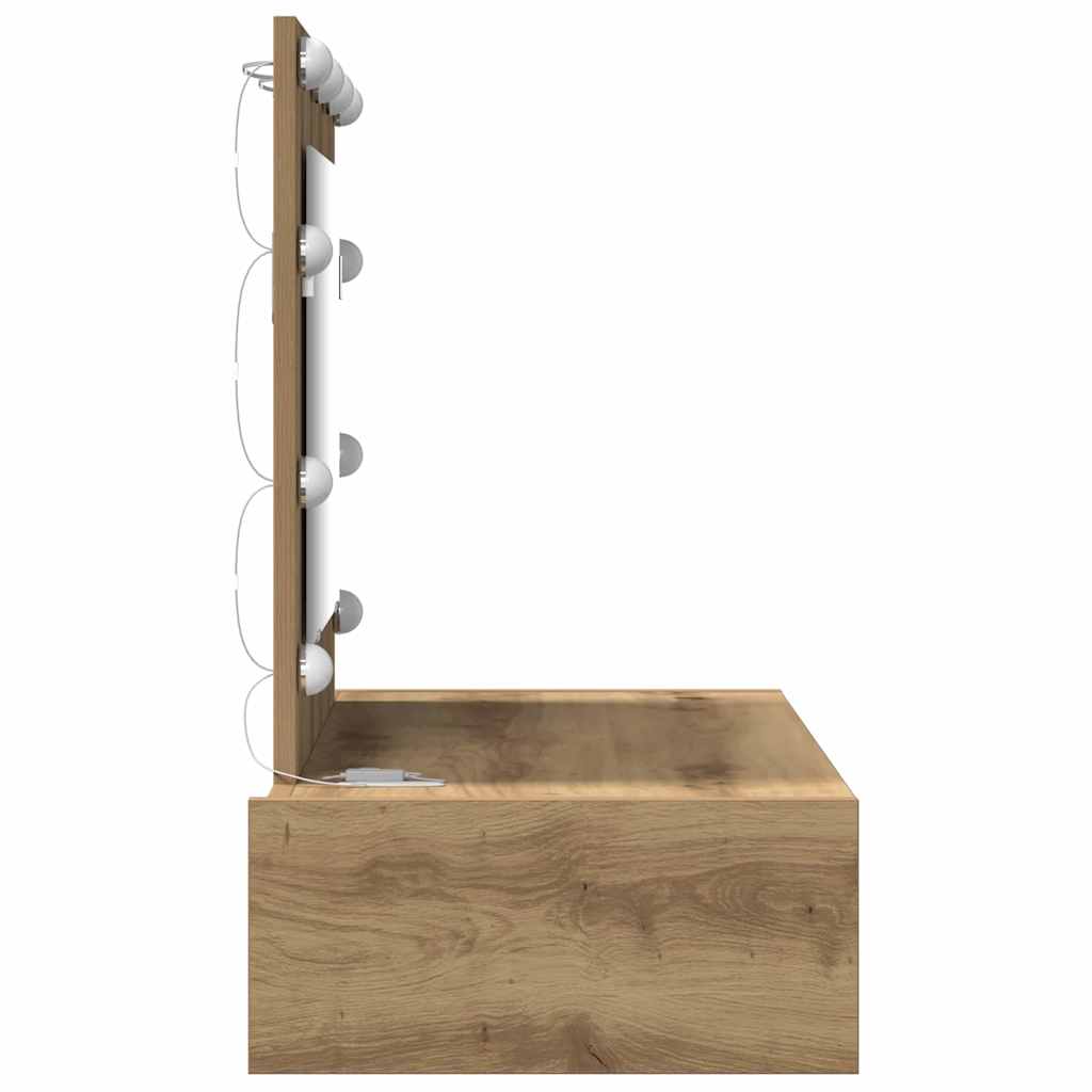 Τραπέζι περιποίησης Καφέ 83 x 40 x 70 εκ Επεξεργασμένο ξύλο - Pakobazaar