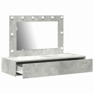 Τραπέζι περιποίησης Γκρι 100 x 40 x 70 εκ. Επεξεργασμένο ξύλο - Pakobazaar