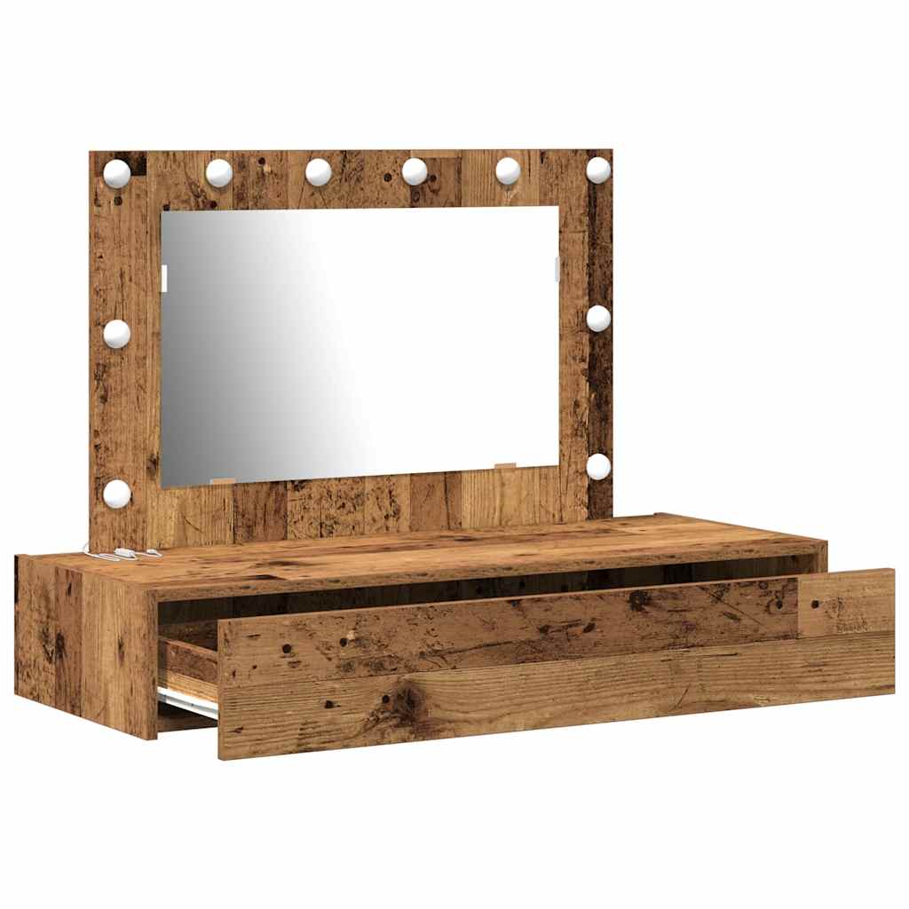 Τραπέζι περιποίησης Καφέ 100 x 40 x 70 εκ. Επεξεργασμένο ξύλο - Pakobazaar