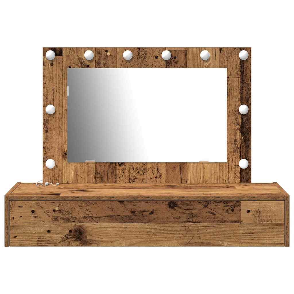 Τραπέζι περιποίησης Καφέ 100 x 40 x 70 εκ. Επεξεργασμένο ξύλο - Pakobazaar