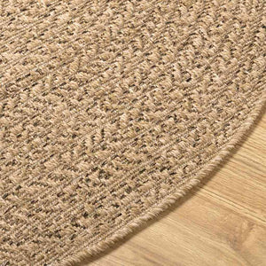 Χαλί ZIZUR Καφέ 200 x 140 cm Πολυπροπυλένιο