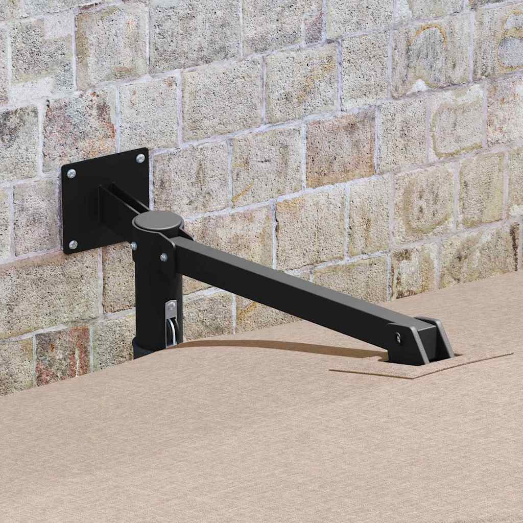 Ομπρέλα Κήπου Taupe 248,5 x 247,5 x 160 εκ. - Pakobazaar