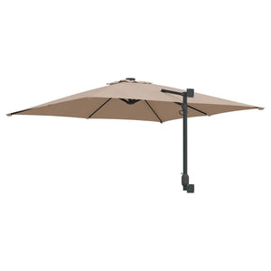 Ομπρέλα Κήπου Taupe 248,5 x 247,5 x 160 εκ. - Pakobazaar