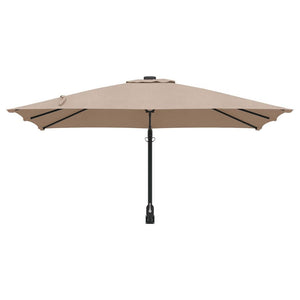 Ομπρέλα Κήπου Taupe 248,5 x 247,5 x 160 εκ. - Pakobazaar