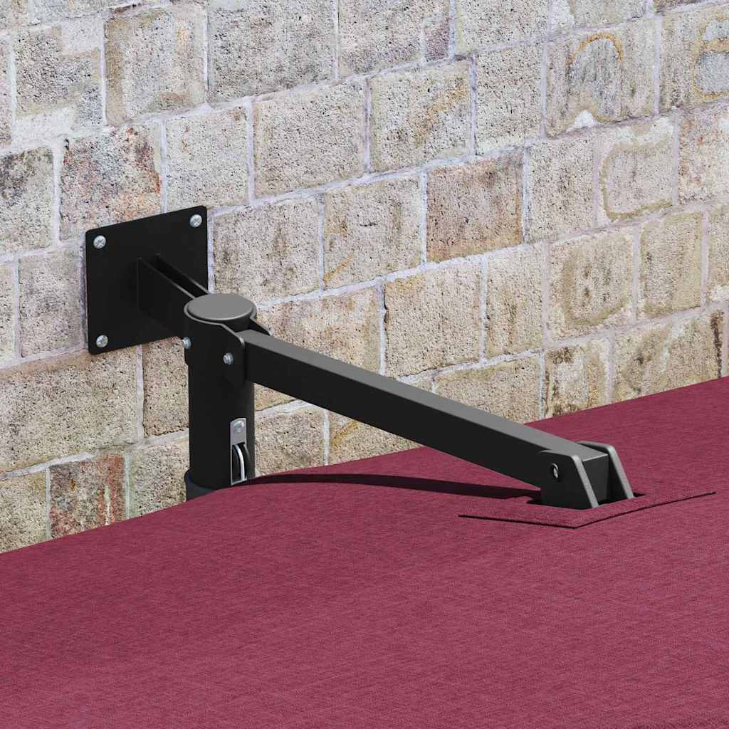 Ομπρέλα Κήπου Βεραμάν Κόκκινο 248,5 x 247,5 x 160 εκ. - Pakobazaar