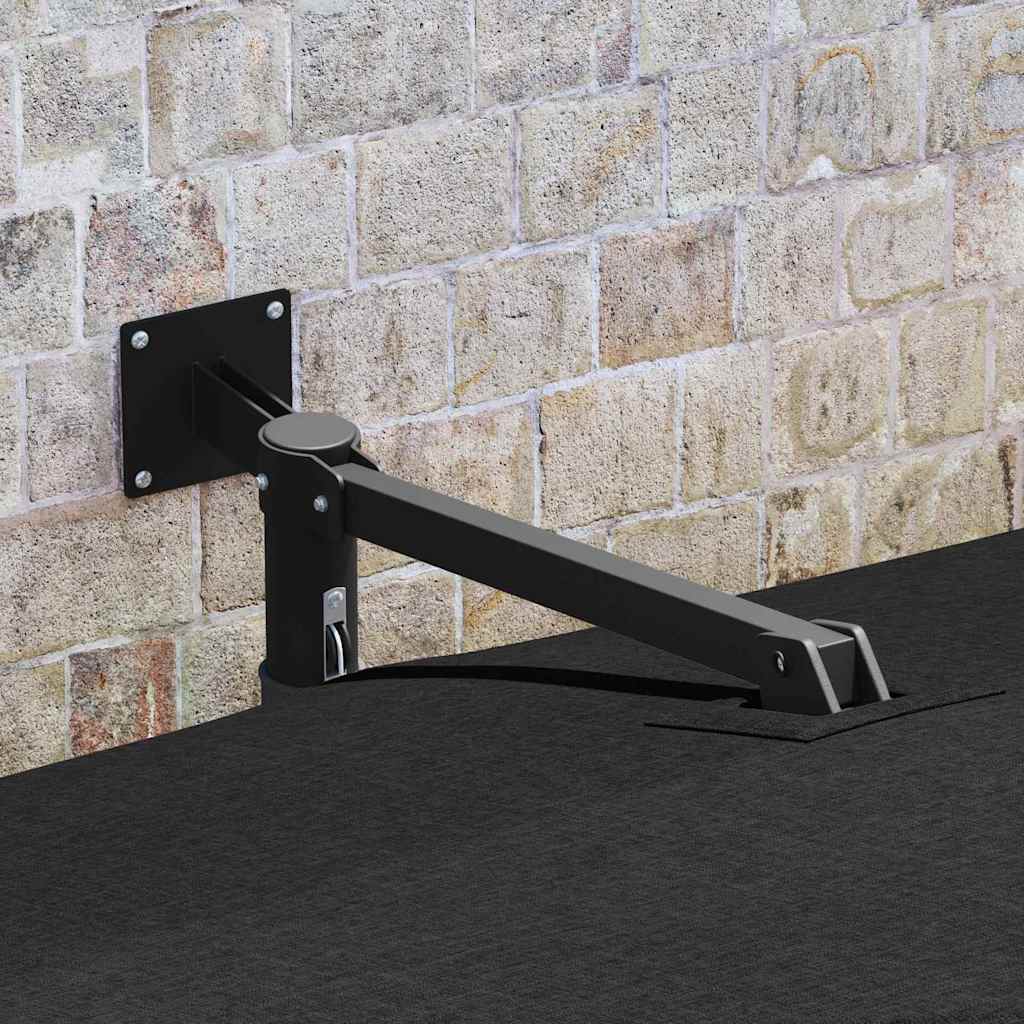 Ομπρέλα Κήπου Μαύρο 248,5 x 247,5 x 160 εκ. - Pakobazaar