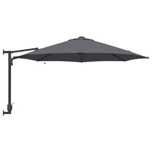 Ομπρέλα Κήπου με φώτα λωρίδας LED Ανθρακί 248 x 248 x 148 εκ. - Pakobazaar