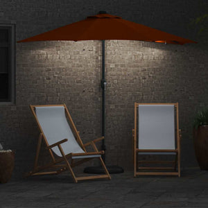 Ομπρέλα Κήπου Τερακότα 294 x 150 x 223 εκ - Pakobazaar