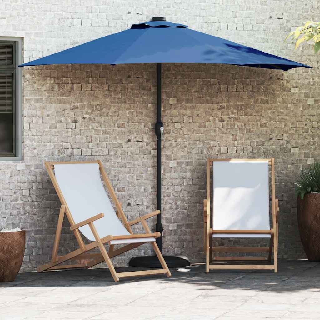 Ομπρέλα Κήπου Αζούρ μπλε 294 x 150 x 224 εκ - Pakobazaar