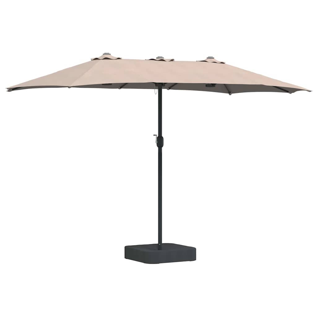 Ομπρέλα Κήπου Taupe 385 x 209 x 244 εκατοστά - Pakobazaar