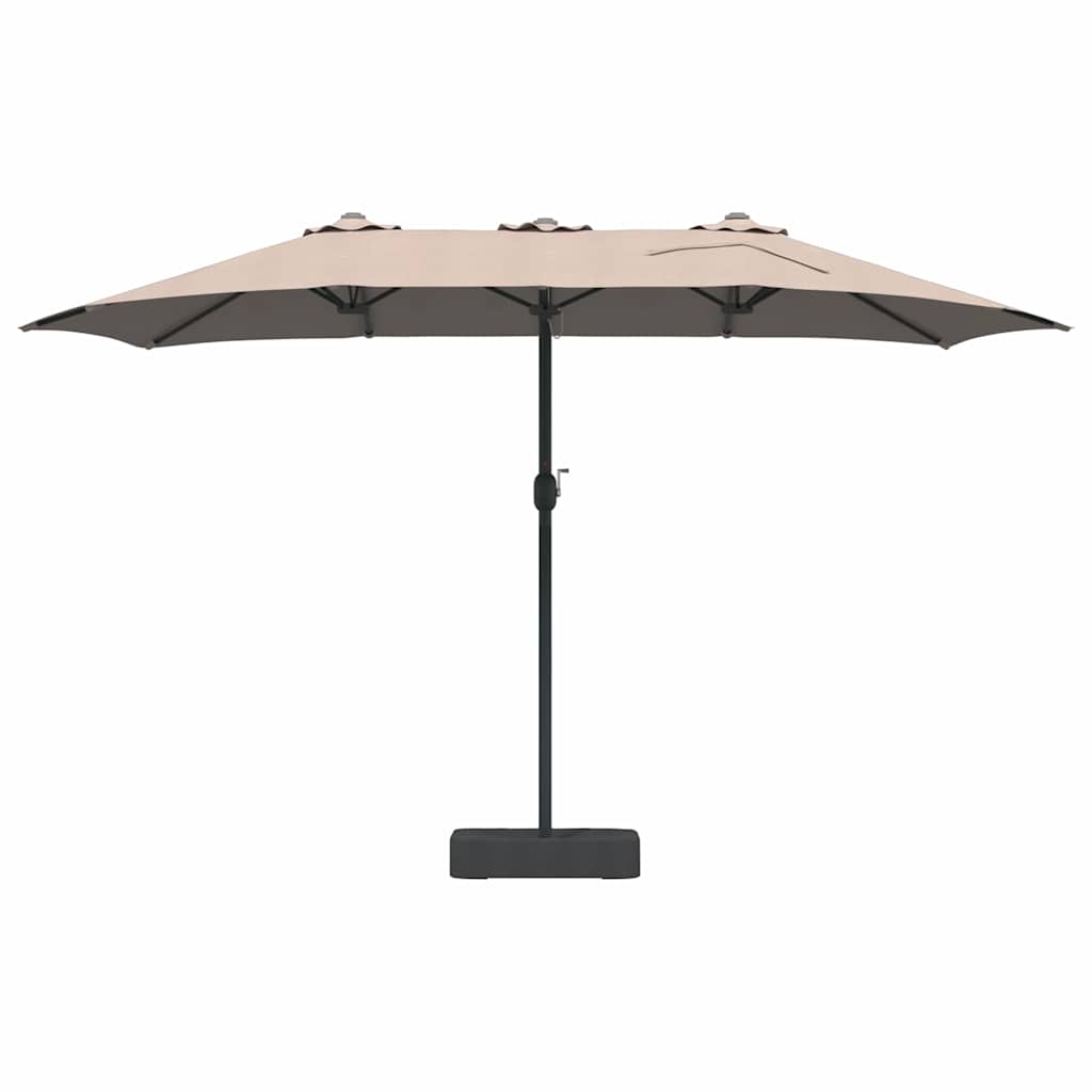 Ομπρέλα Κήπου Taupe 385 x 209 x 244 εκατοστά - Pakobazaar