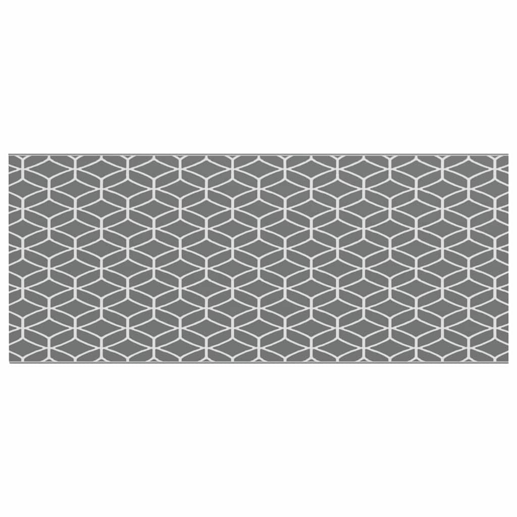 Χαλί εξωτερικού χώρου ARAKIL Γκρι και Λευκό 600 x 250 cm