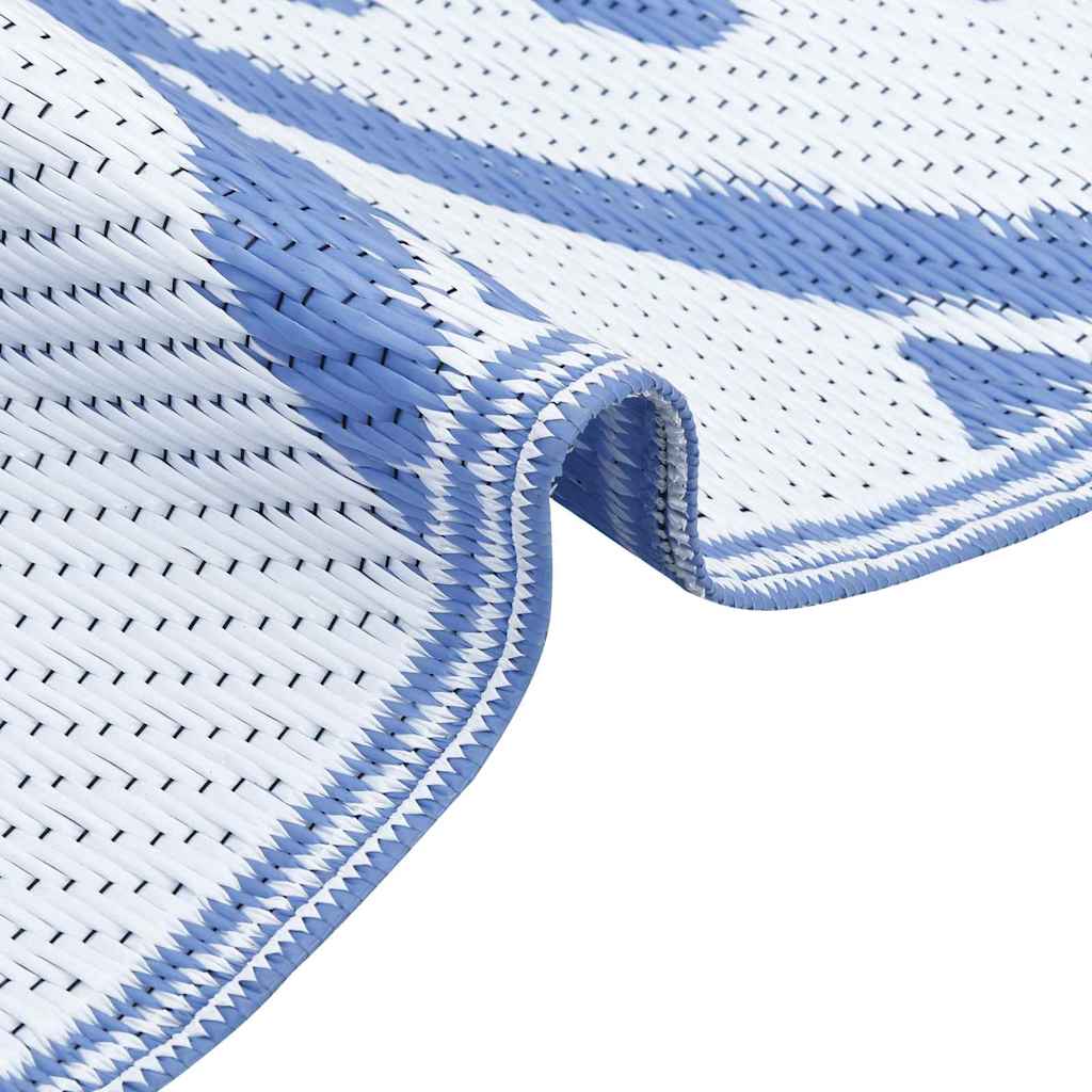 Χαλί εξωτερικού χώρου ARAKIL Μωβ Μπλε και Λευκό 400 x 300 εκ - Pakobazaar