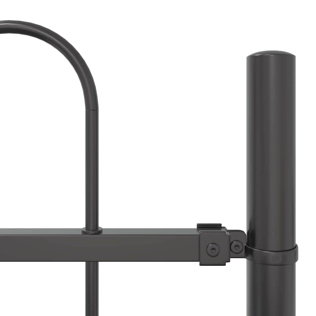 Φράχτης Κήπου 6 pcs Γκρι 10,2 x 0,6 μ Ατσάλι με Πούδρα