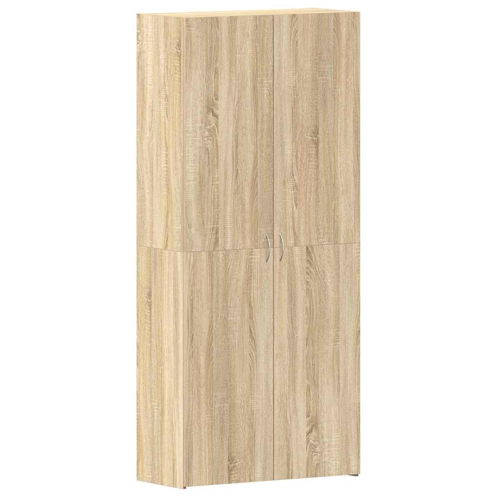 Ντουλάπα Παπουτσιών Καφέ 80 x 35.5 x 180 εκ Επεξεργασμένο ξύλο - Pakobazaar