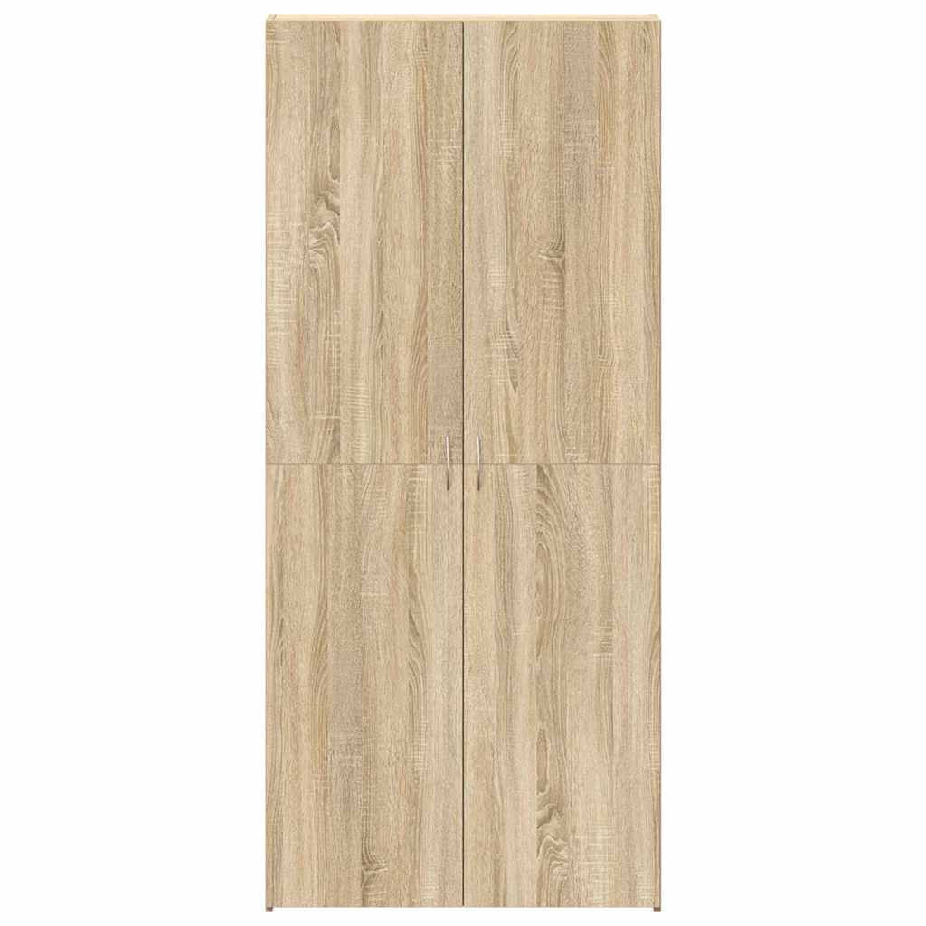 Ντουλάπα Παπουτσιών Καφέ 80 x 35.5 x 180 εκ Επεξεργασμένο ξύλο - Pakobazaar