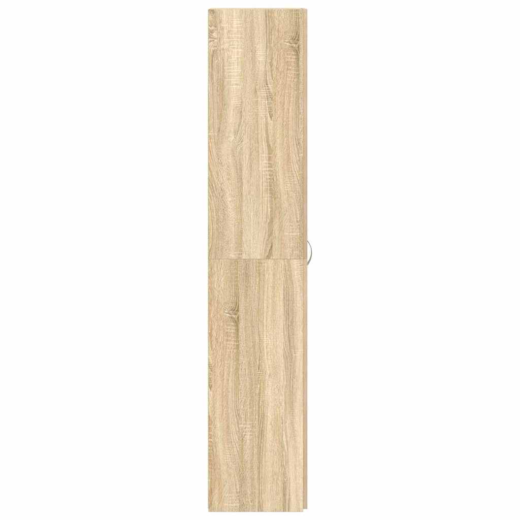 Ντουλάπα Παπουτσιών Καφέ 80 x 35.5 x 180 εκ Επεξεργασμένο ξύλο - Pakobazaar