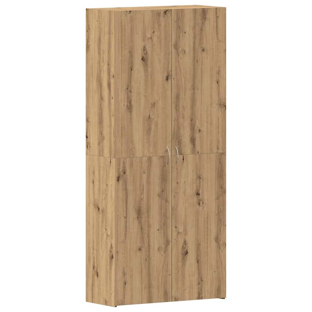 Ντουλάπα Παπουτσιών Καφέ 80 x 35.5 x 180 εκ Επεξεργασμένο ξύλο - Pakobazaar