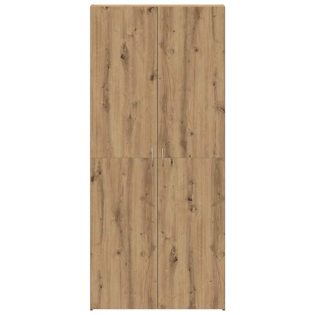 Ντουλάπα Παπουτσιών Καφέ 80 x 35.5 x 180 εκ Επεξεργασμένο ξύλο - Pakobazaar
