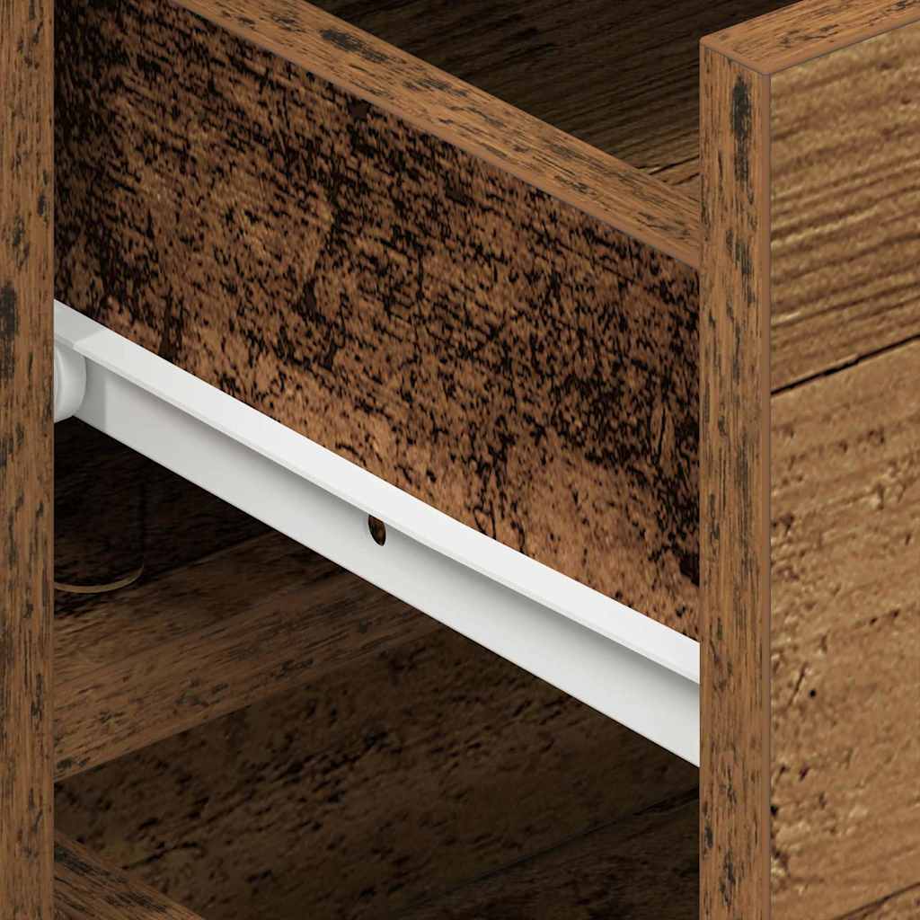 Πλαϊνό γραφείο Παλιό ξύλο 120 x 36 x 69 εκ Επεξεργασμένο ξύλο - Pakobazaar