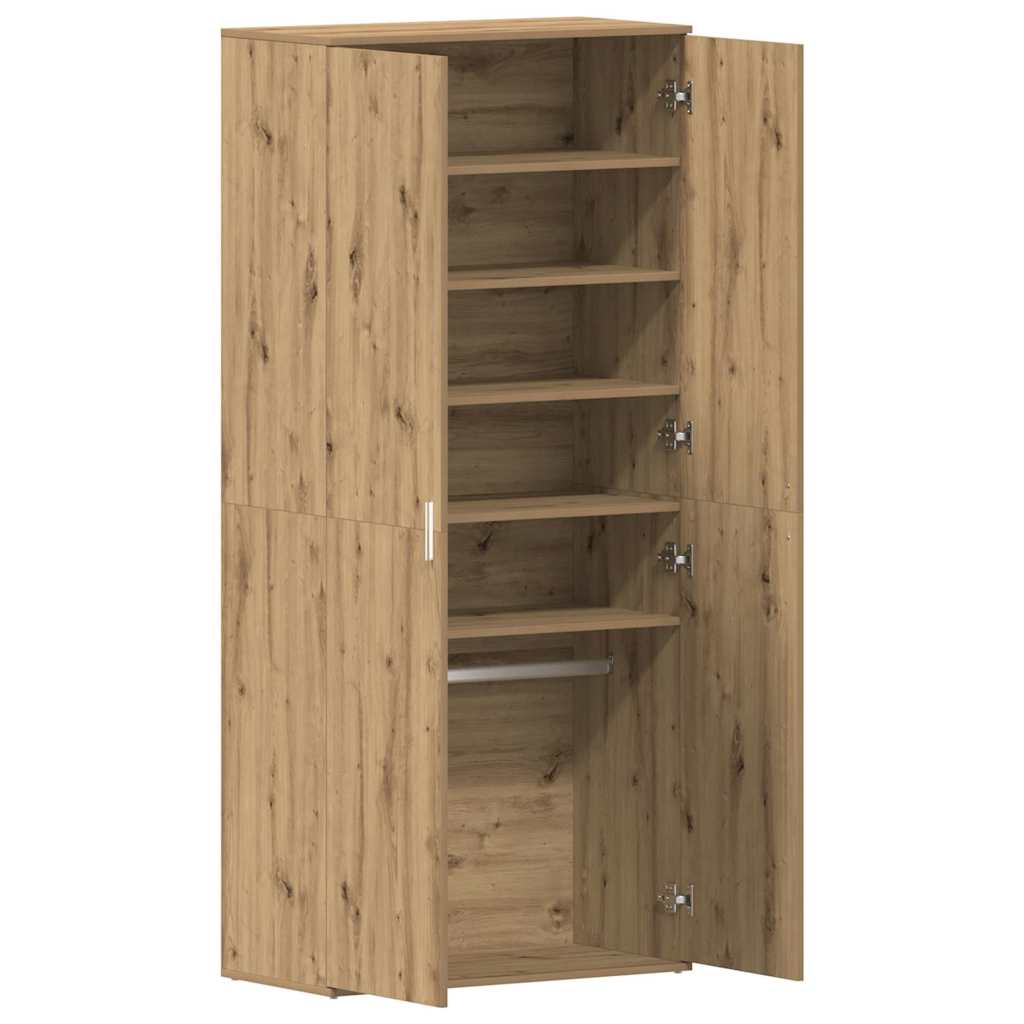 Ντουλάπα Παπουτσιών με ράφι Artisan Oak 80 x 39 x 178 εκ
