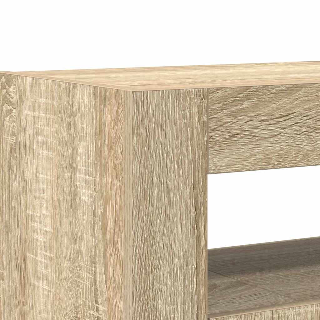 Πλαϊνό γραφείο Δρύς Sonoma 116 x 30 x 75 εκ. Επεξεργασμένο ξύλο - Pakobazaar