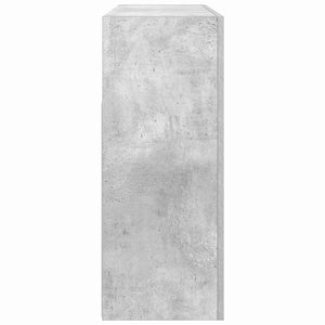 Πλαϊνό γραφείο Σκυρόδεμα Γκρι 116 x 30 x 75 εκ.