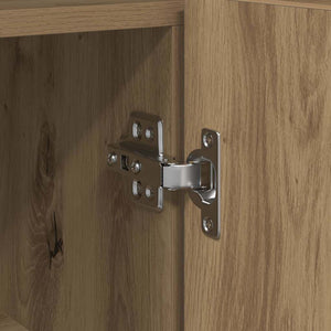 Πλαϊνό γραφείο Artisan Oak 116 x 30 x 75 εκ. Επεξεργασμένο Ξύλο