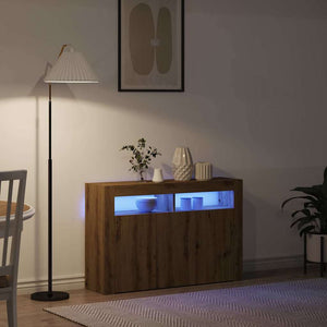 Πλαϊνό γραφείο Artisan Oak 116 x 30 x 75 εκ. Επεξεργασμένο Ξύλο