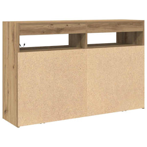 Πλαϊνό γραφείο Artisan Oak 116 x 30 x 75 εκ. Επεξεργασμένο Ξύλο