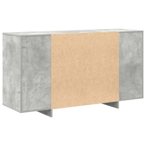 Πλαϊνό γραφείο Σκυρόδεμα Γκρι 135 x 41 x 75 εκ - Pakobazaar