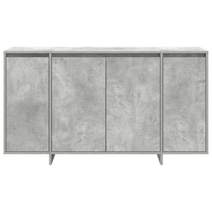 Πλαϊνό γραφείο Σκυρόδεμα Γκρι 135 x 41 x 75 εκ - Pakobazaar