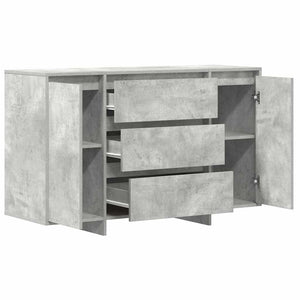 Πλαϊνό γραφείο Σκυρόδεμα Γκρι 120 x 41 x 75 εκ.
