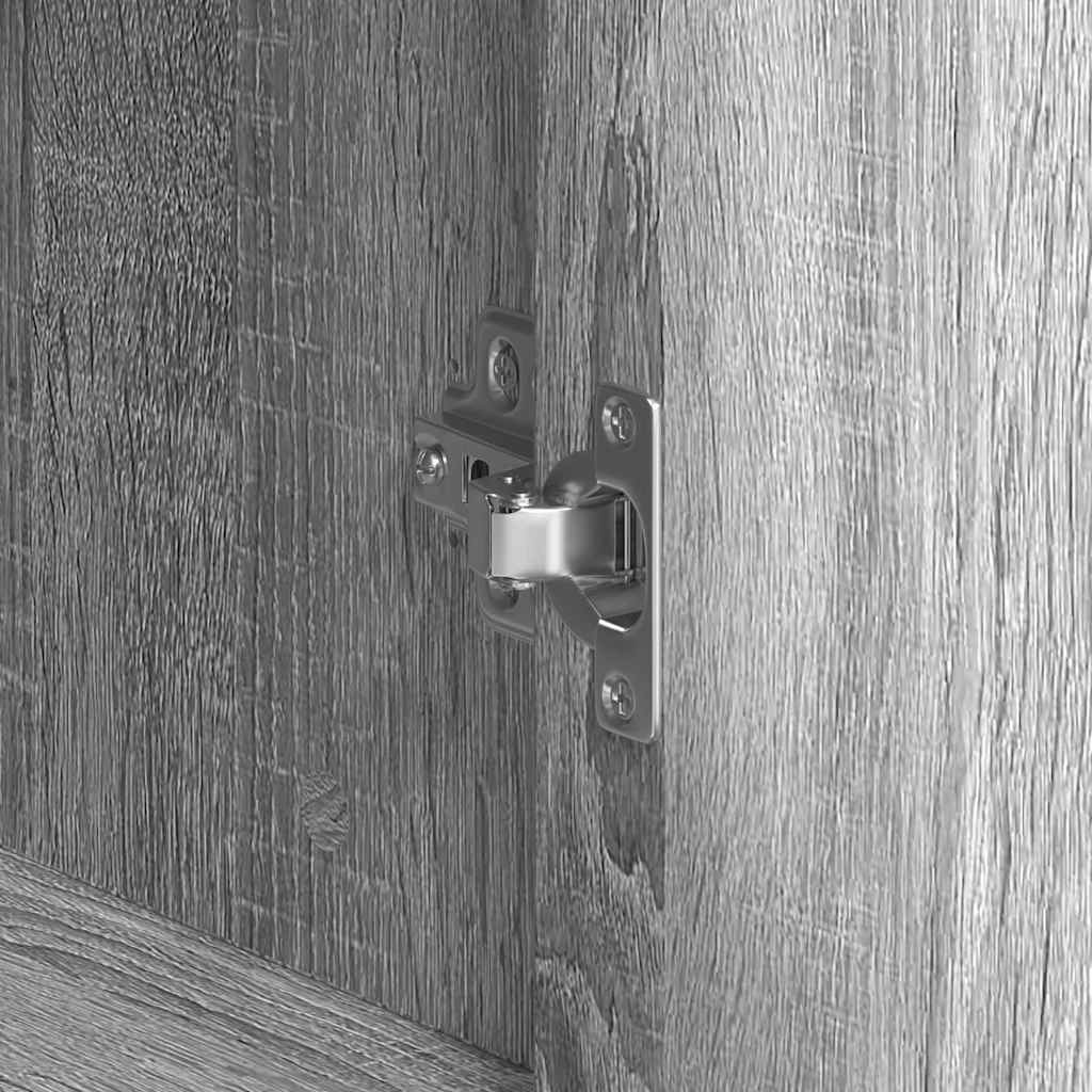 Πλαϊνό γραφείο με συρτάρι Γκρίζο Σονομα 120 x 41 x 75 εκ.