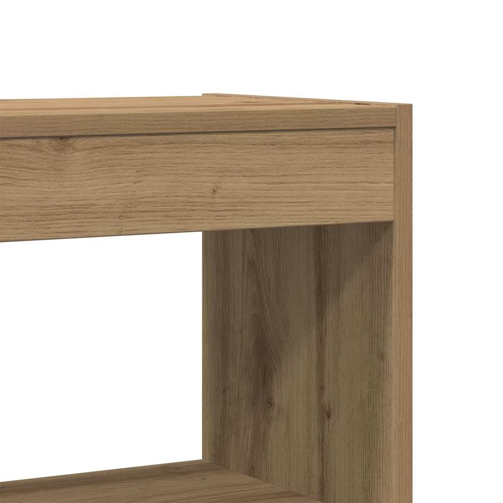 Βιβλιοθήκη Artisan Oak 80 x 30 x 198 εκ Επεξεργασμένο ξύλο